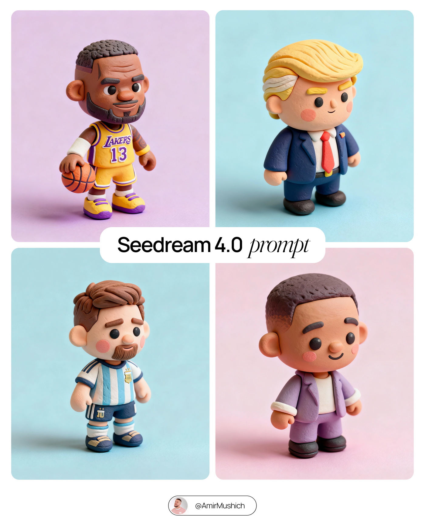 null nano banana prompt: Tiny cute isometric [CHARACTER or PRODUCT], soft lighting, soft pastel colors, 3d icon clay render, ...