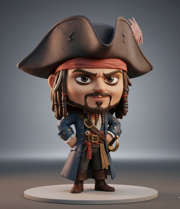 null nano banana prompt: 3D collectible chibi-style figure of [insert celebrity or character name], ultra-detailed, stylized ...