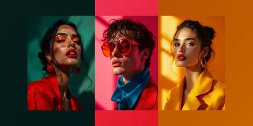 High Fashion Editorial Model Photos generated by flux